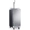 Edgestar 15 Inch Wide 1 Tap Outdoor Kegerator with Forced Air Refrigeration and Air Cooled Beer Tower KC1500SSOD - alternate 1